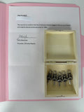 Chrome hearts sample daggers X5 with letter from Chrome hearts founder