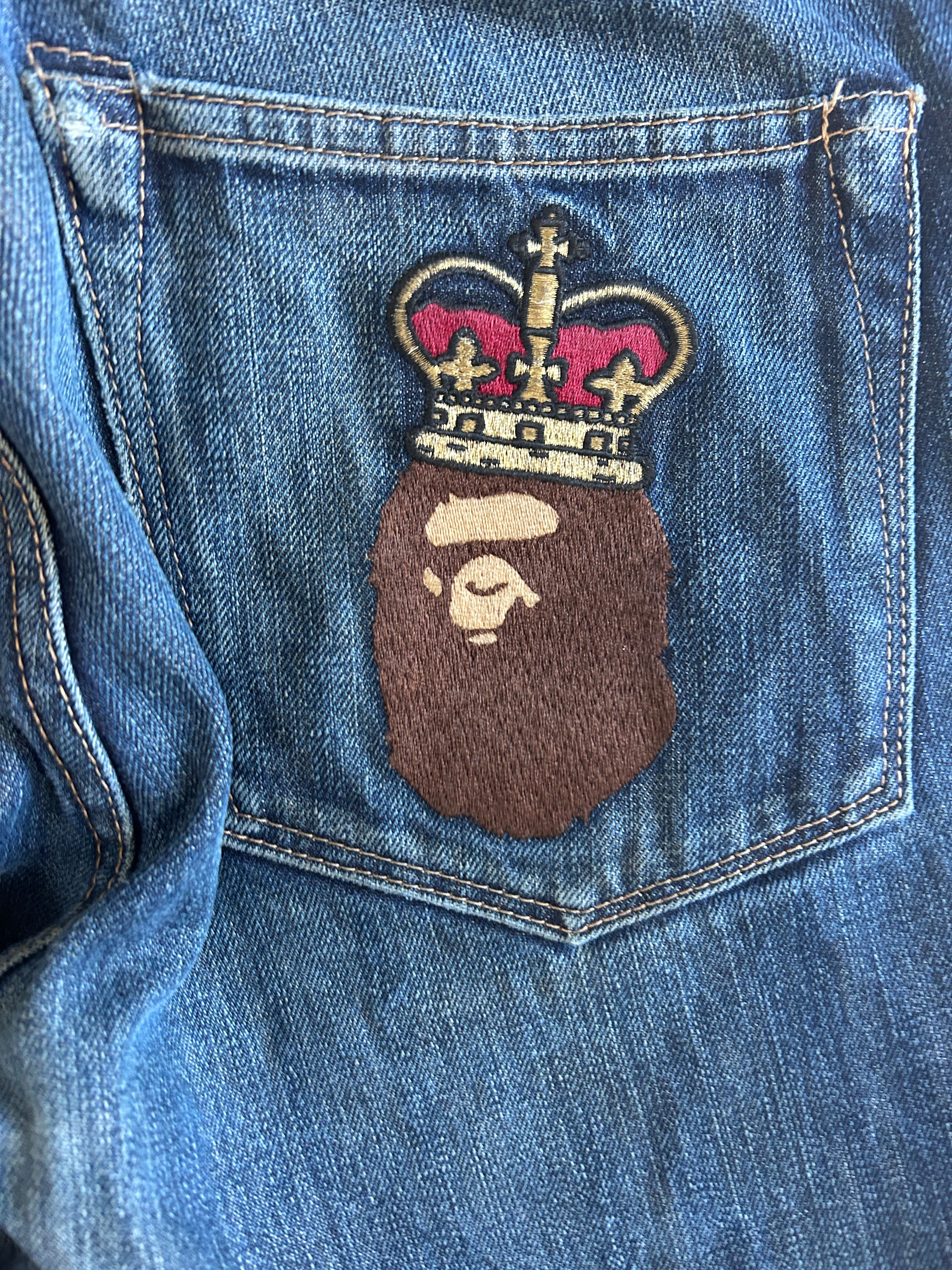 Bape grail jeans 32x32