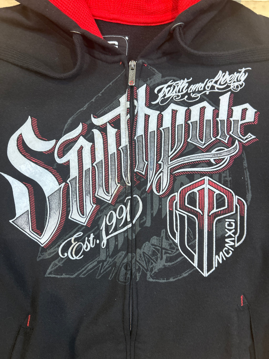 SouthPole grail hoodie size medium