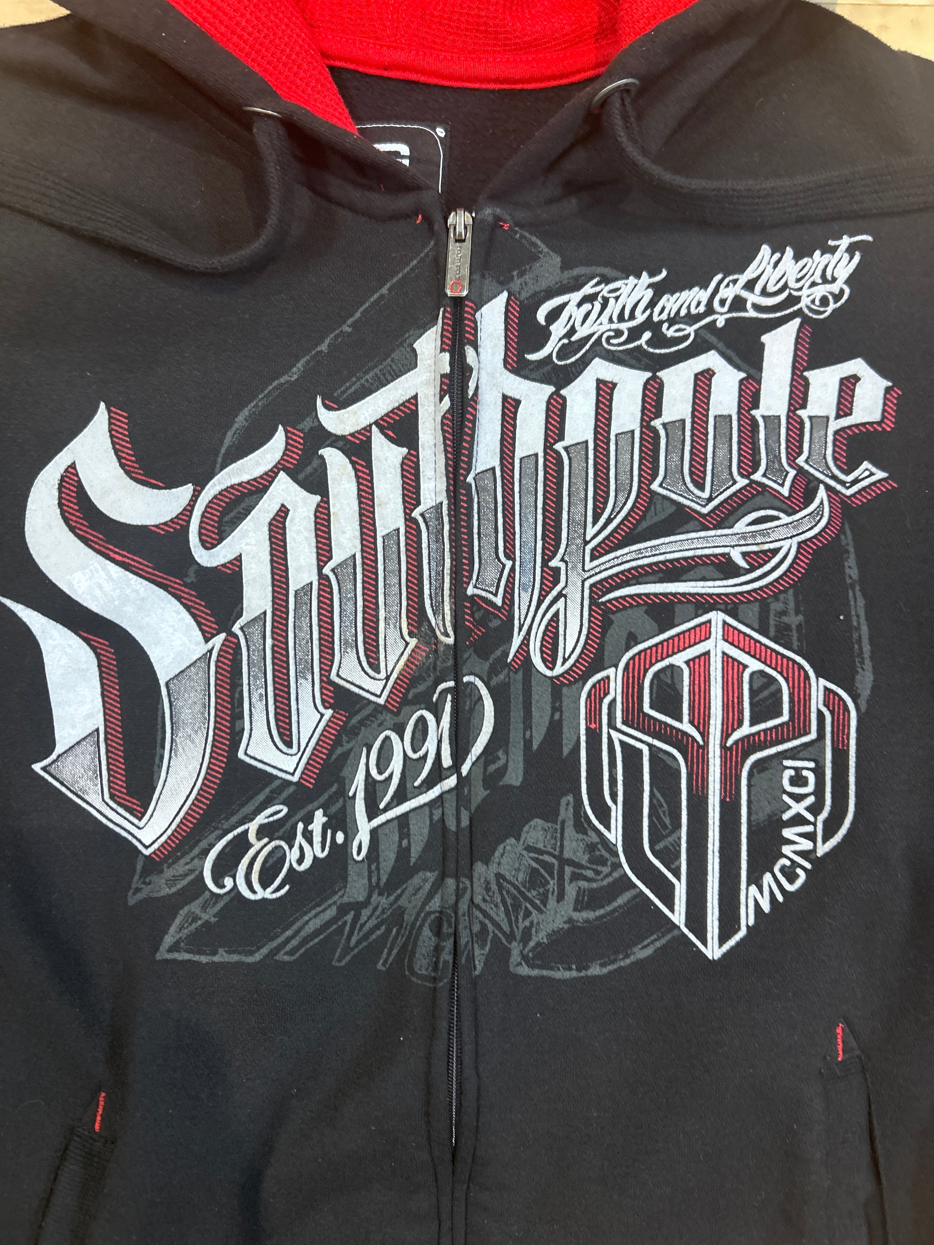 SouthPole grail hoodie size medium