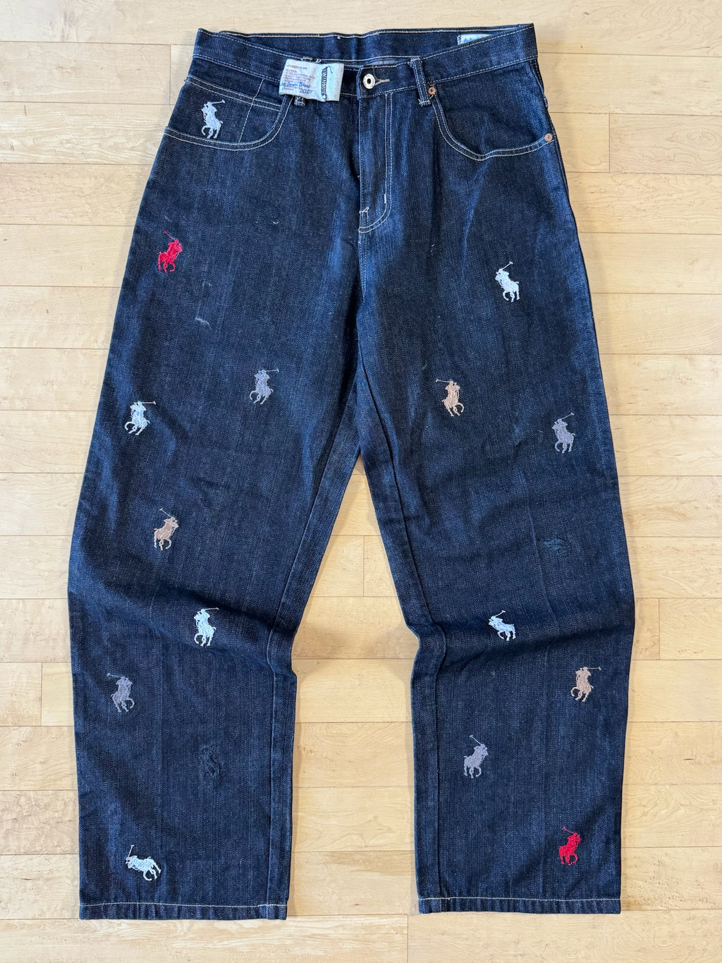 Ralph Lauren RL custom order grey jeans 34x34