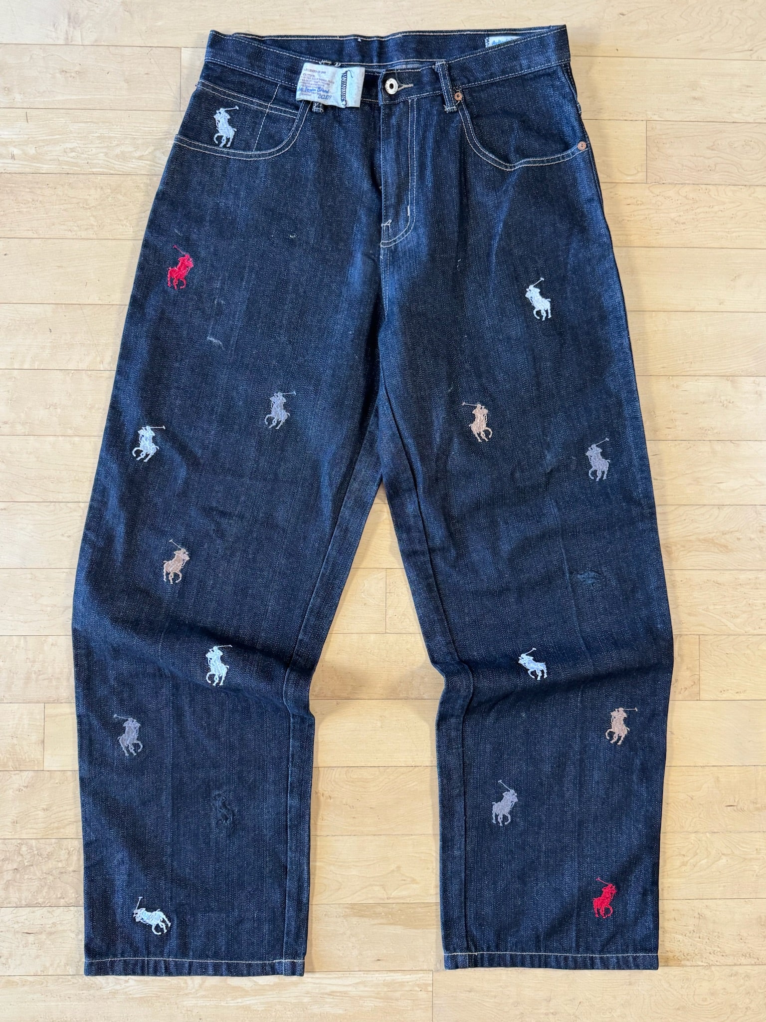 Ralph Lauren RL custom order grey jeans 34x34