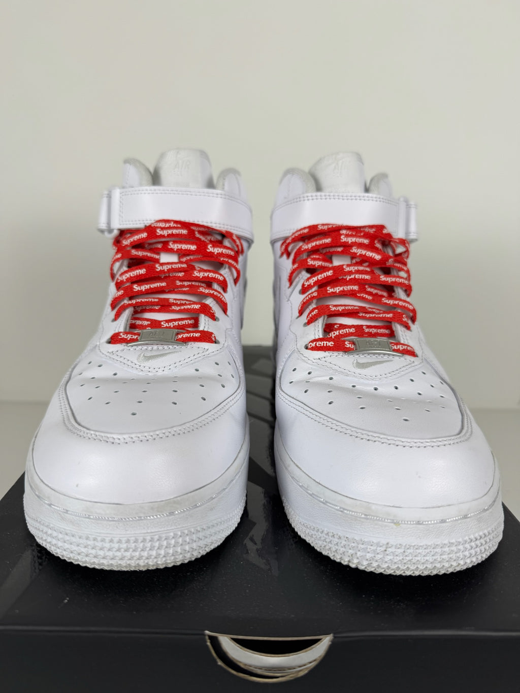 Supreme high top air forces 10.5