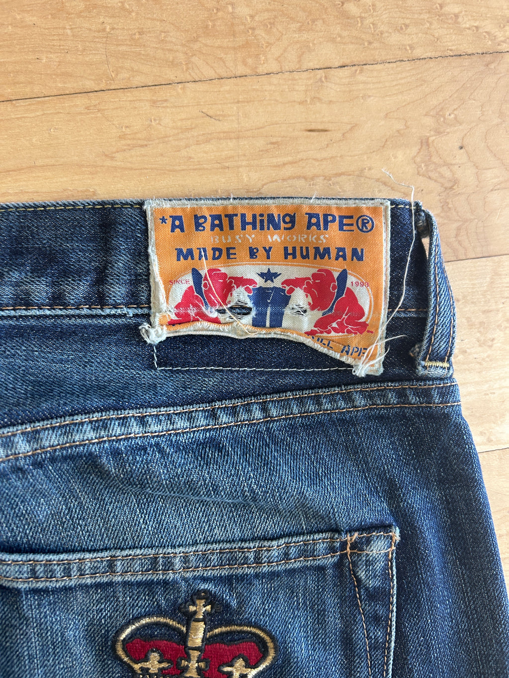 Bape grail jeans 32x32