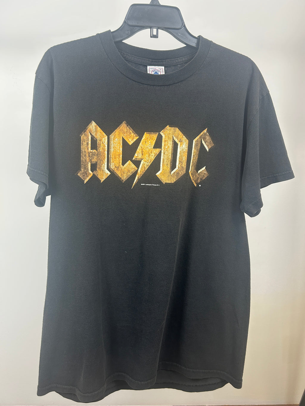 AC/DC shirt grail rusted - size medium