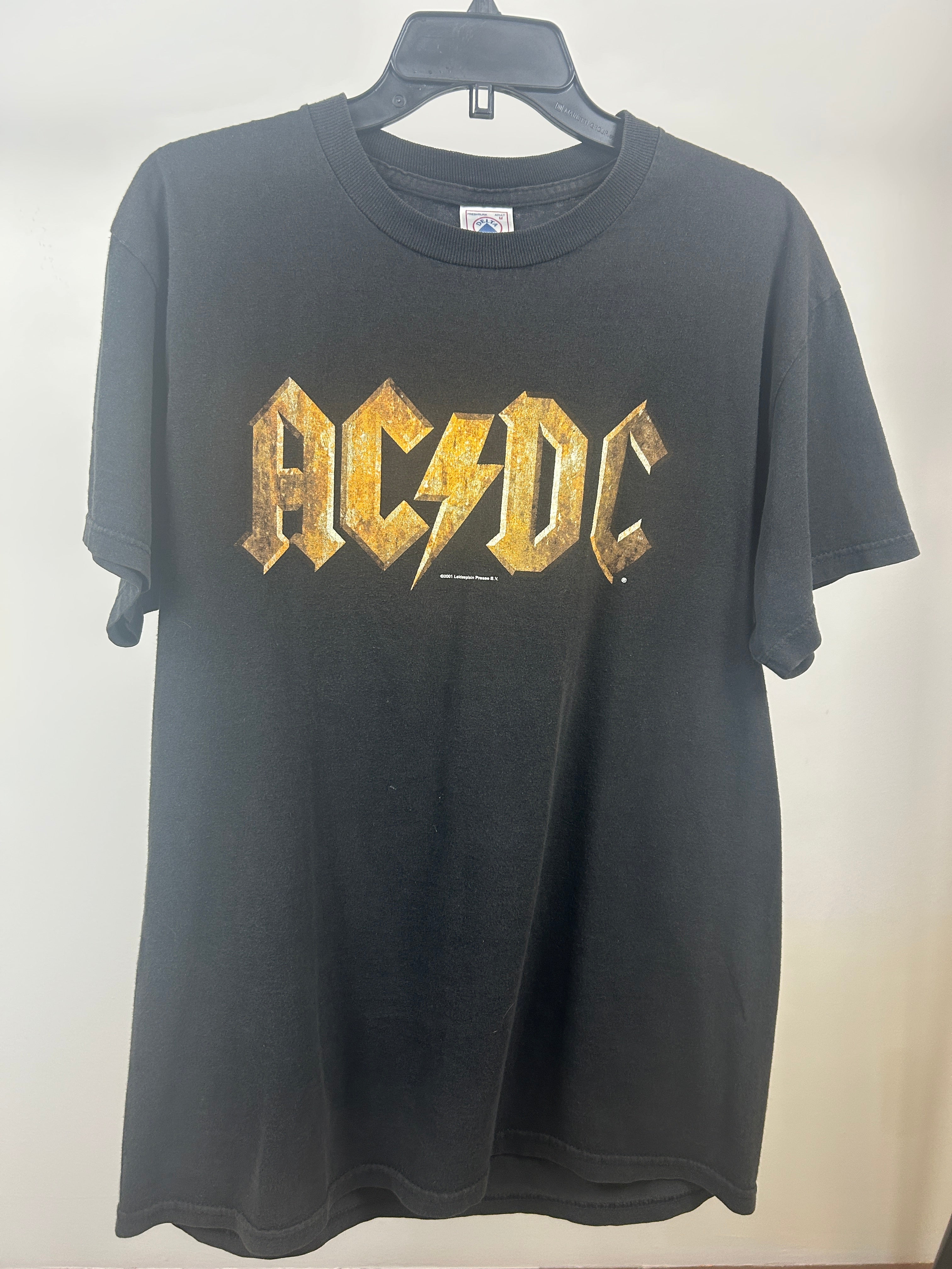 AC/DC shirt grail rusted - size medium