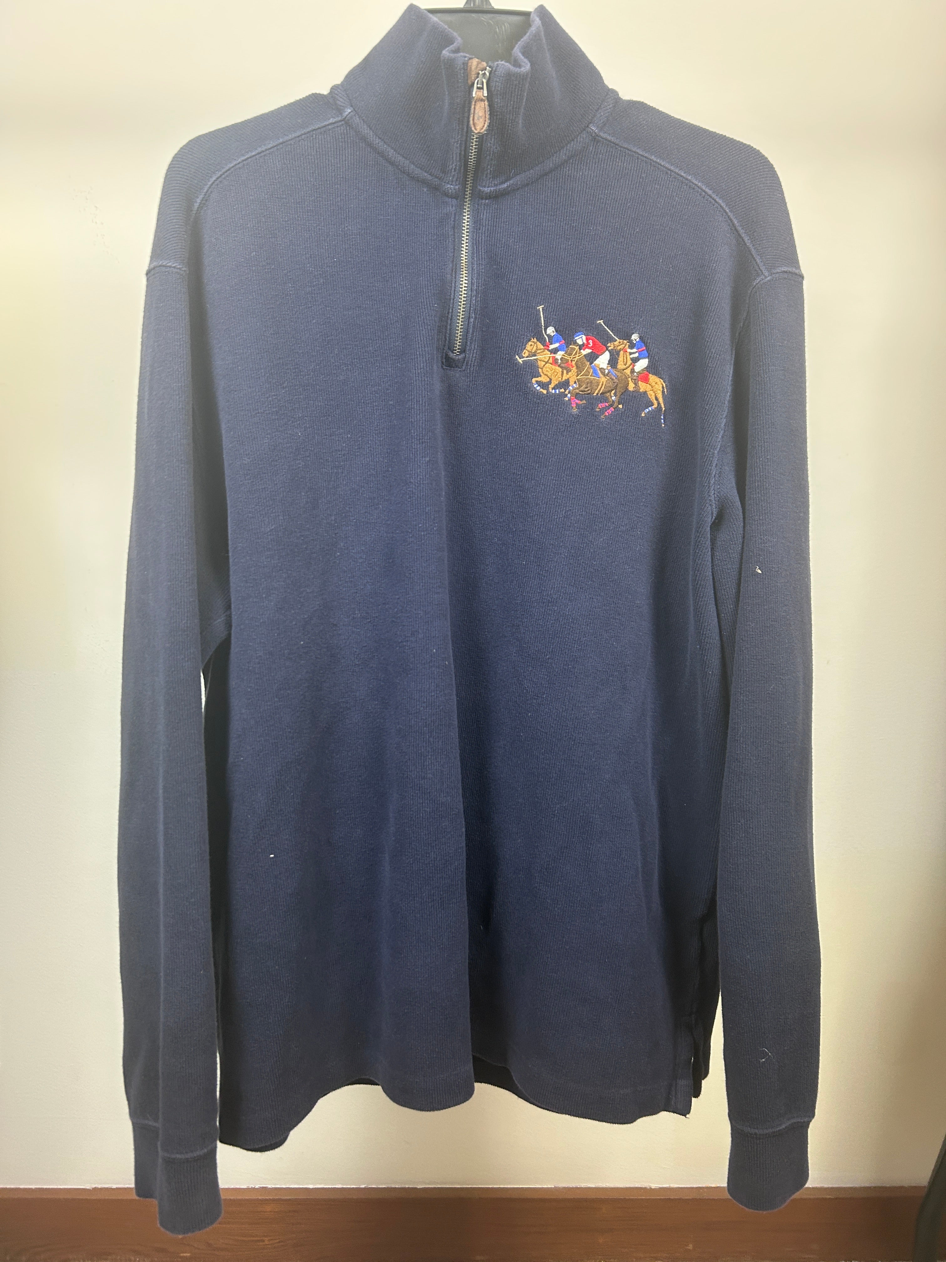 Ralph Lauren quarter zip - size large