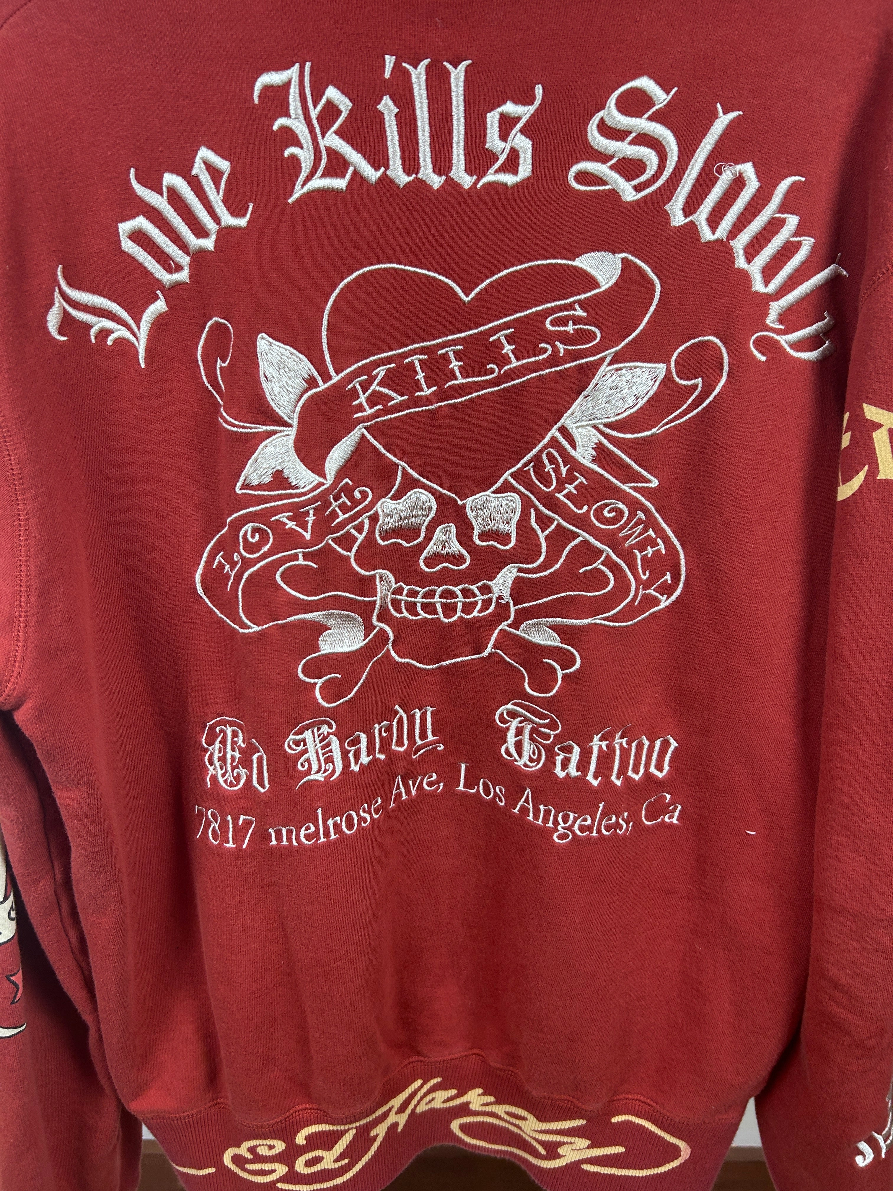 Ed hardy hoodie - size medium