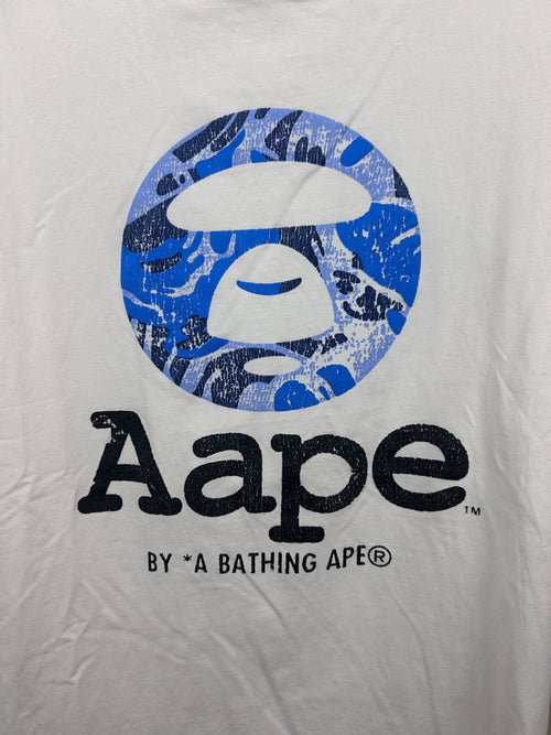AAPE T-shirt size large white