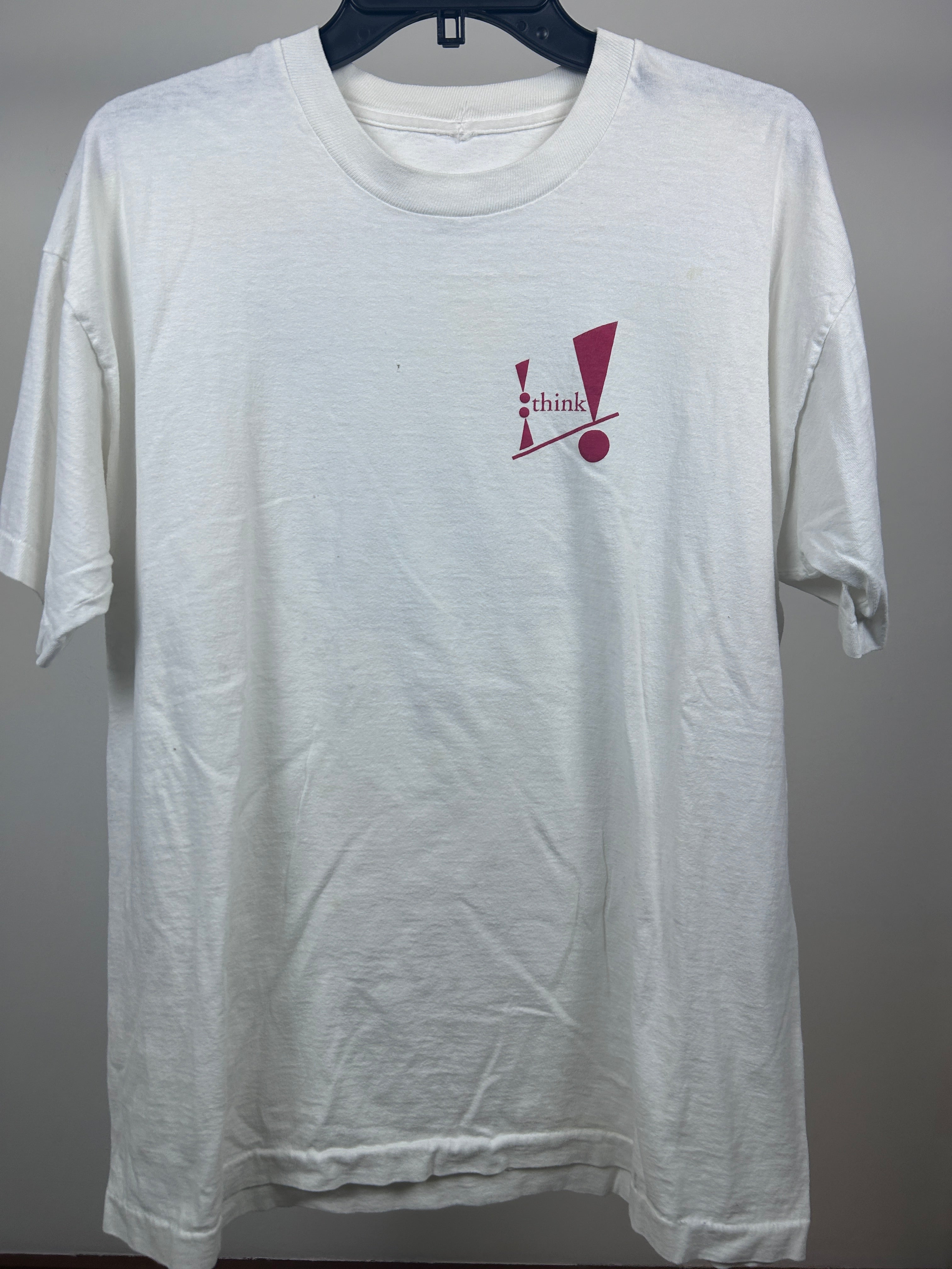 Think! Shirt size large