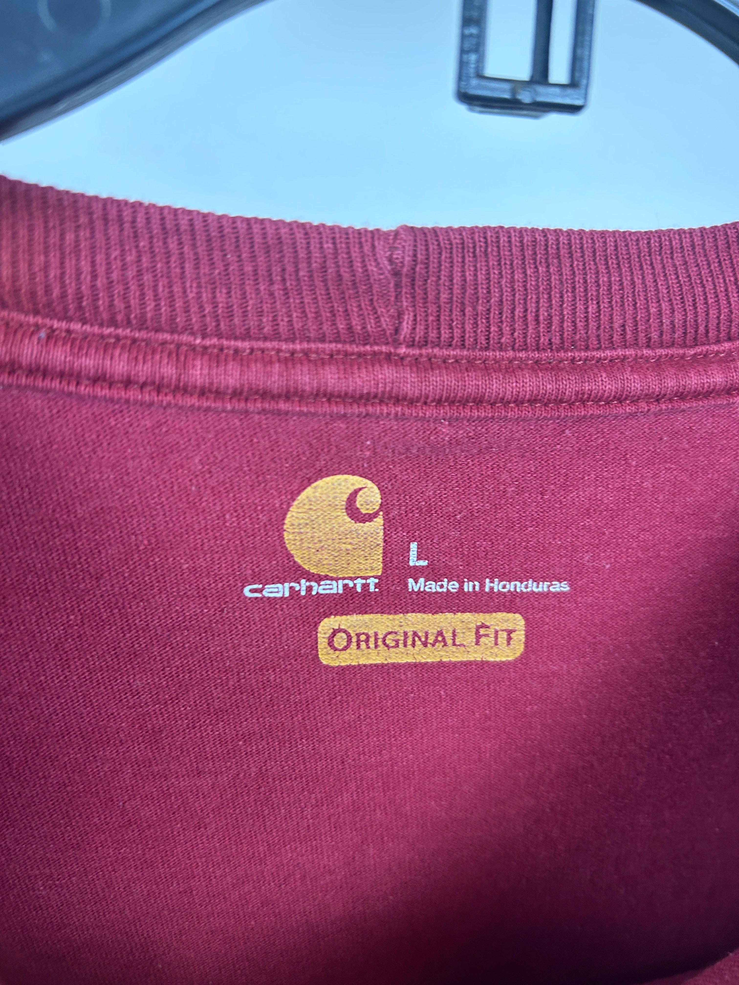 Carhartt t shirt red large