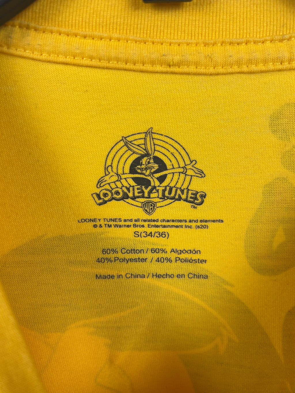 Looney toons shirt size small