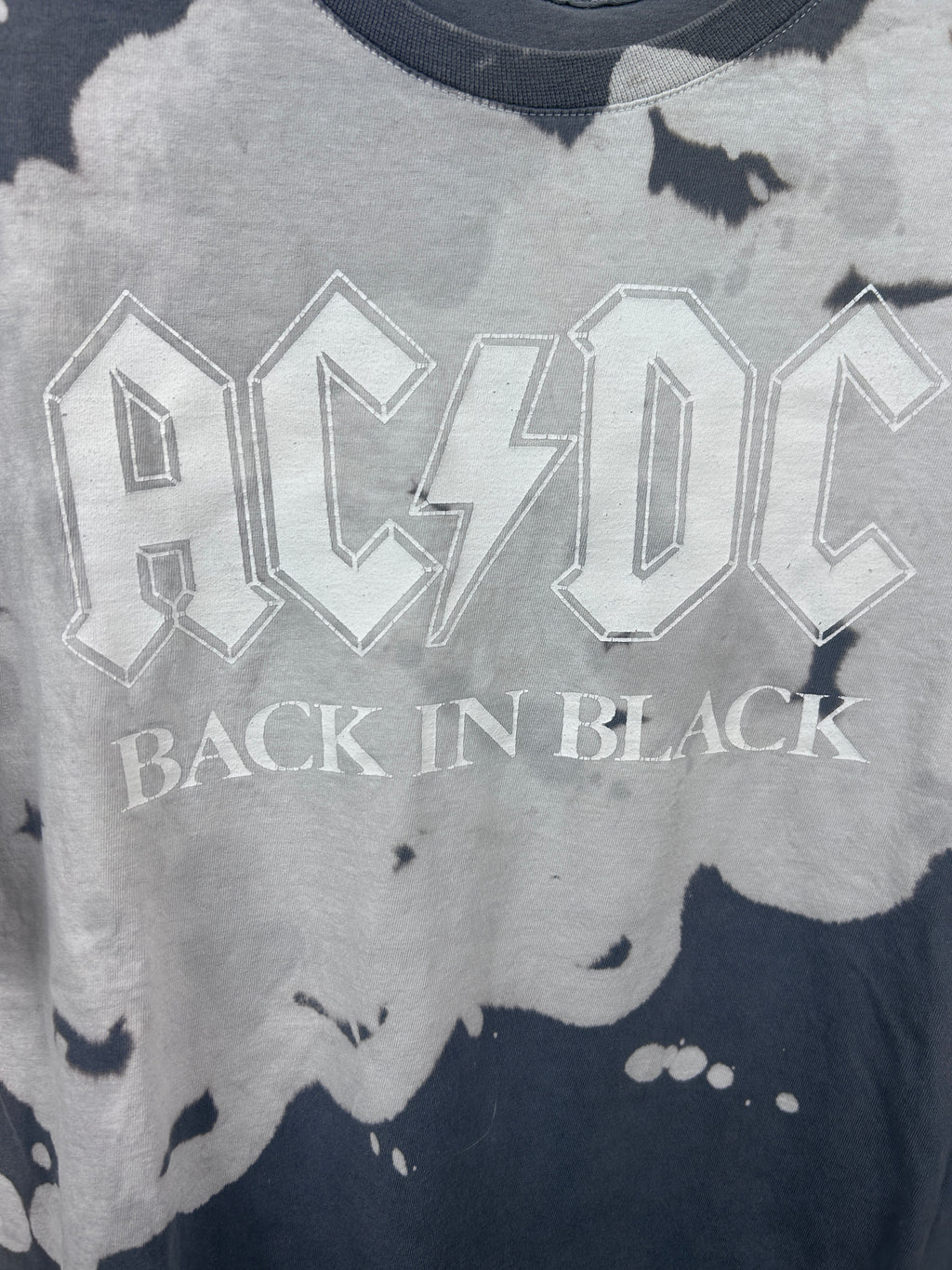 AC/DC tie dye shirt size small
