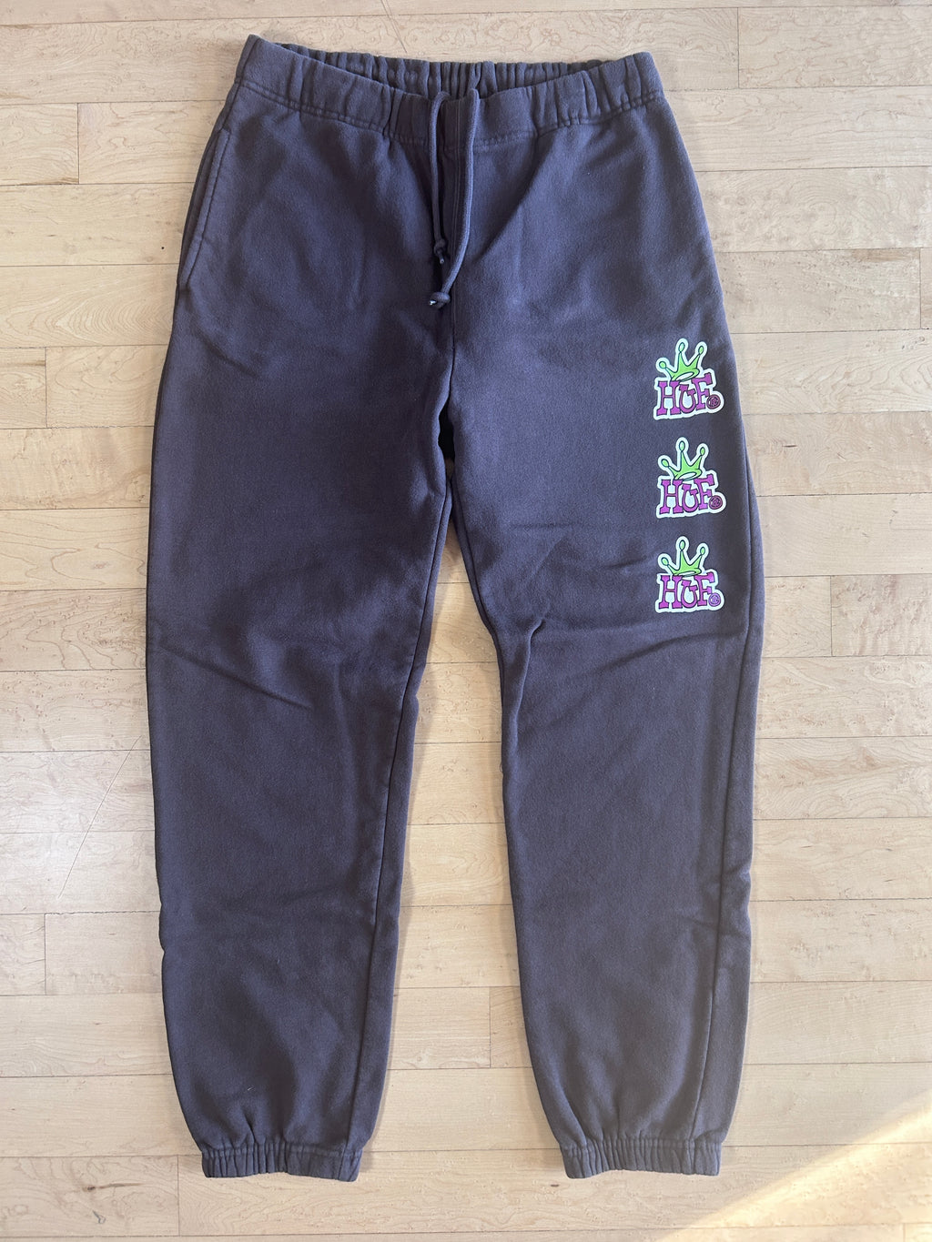 Hufs sweats size medium brown