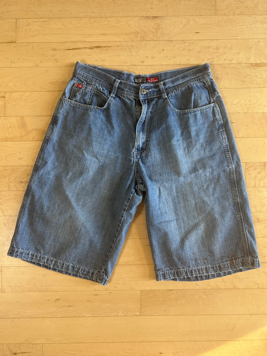 Southpole red tab jorts 36 waist