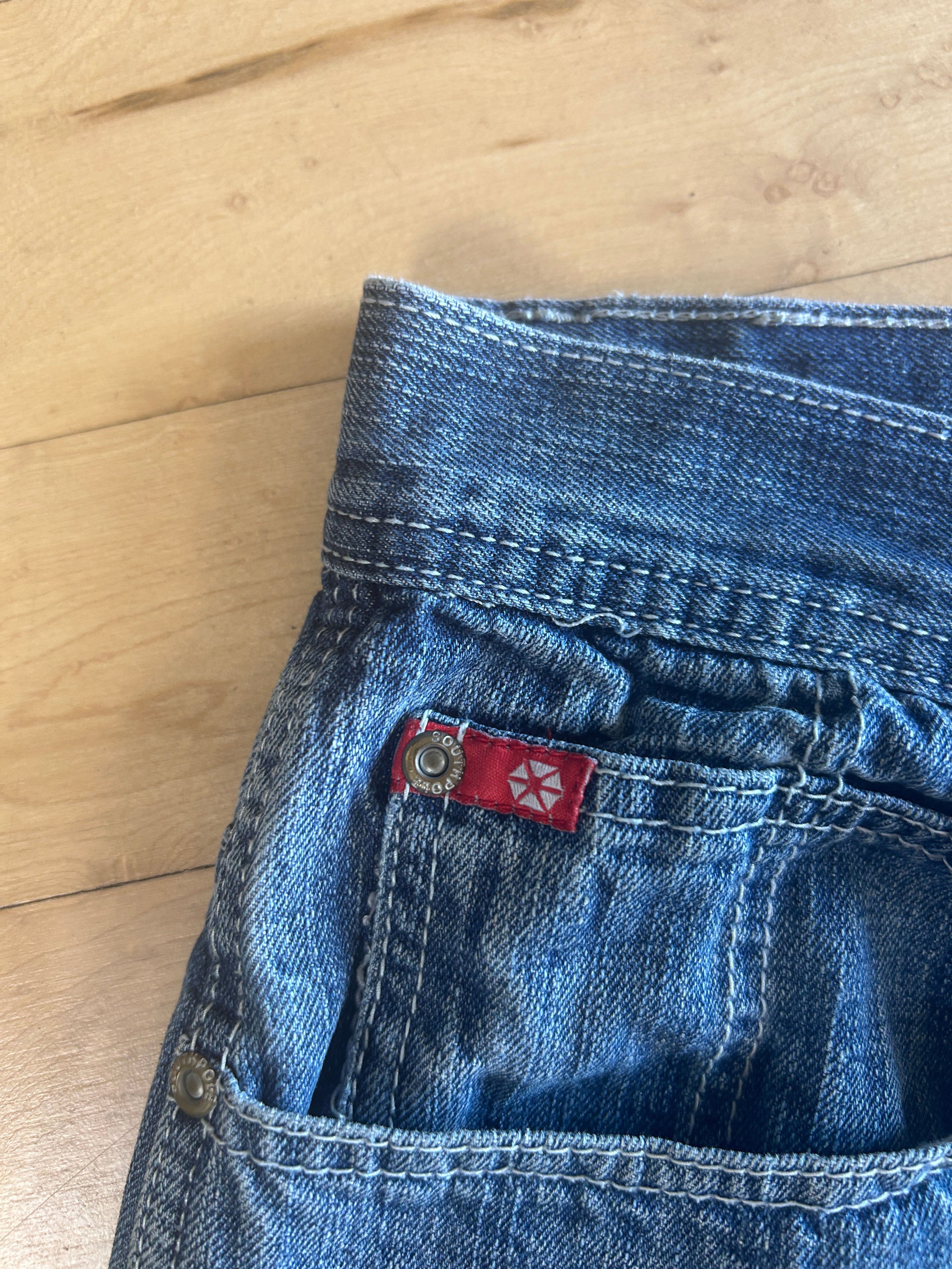 Southpole red tab jorts 36 waist