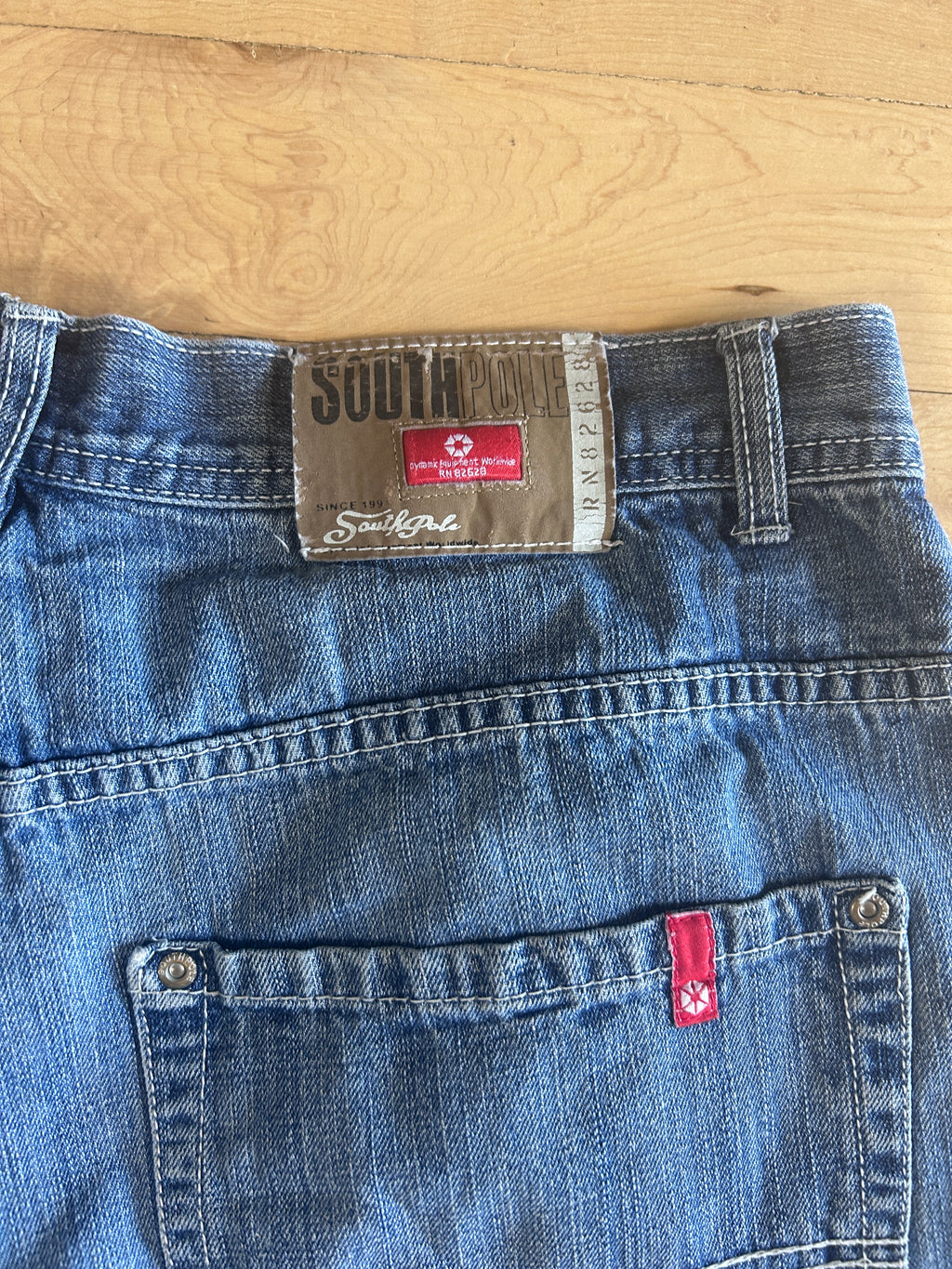 Southpole red tab jorts 36 waist
