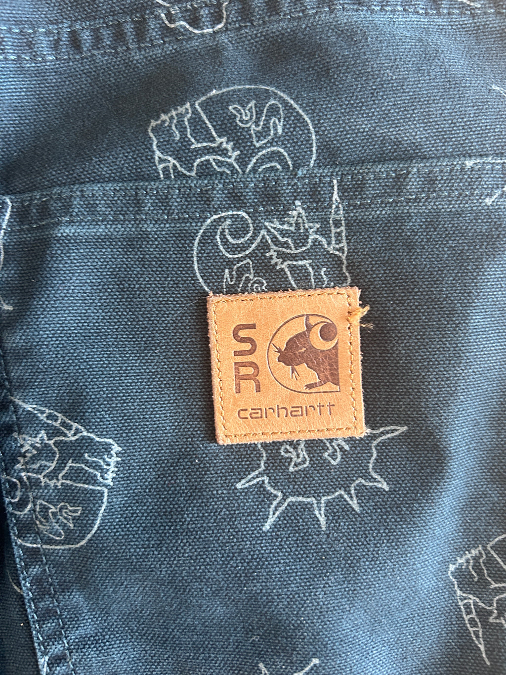Carhartt stray rats collab jeans 30x32
