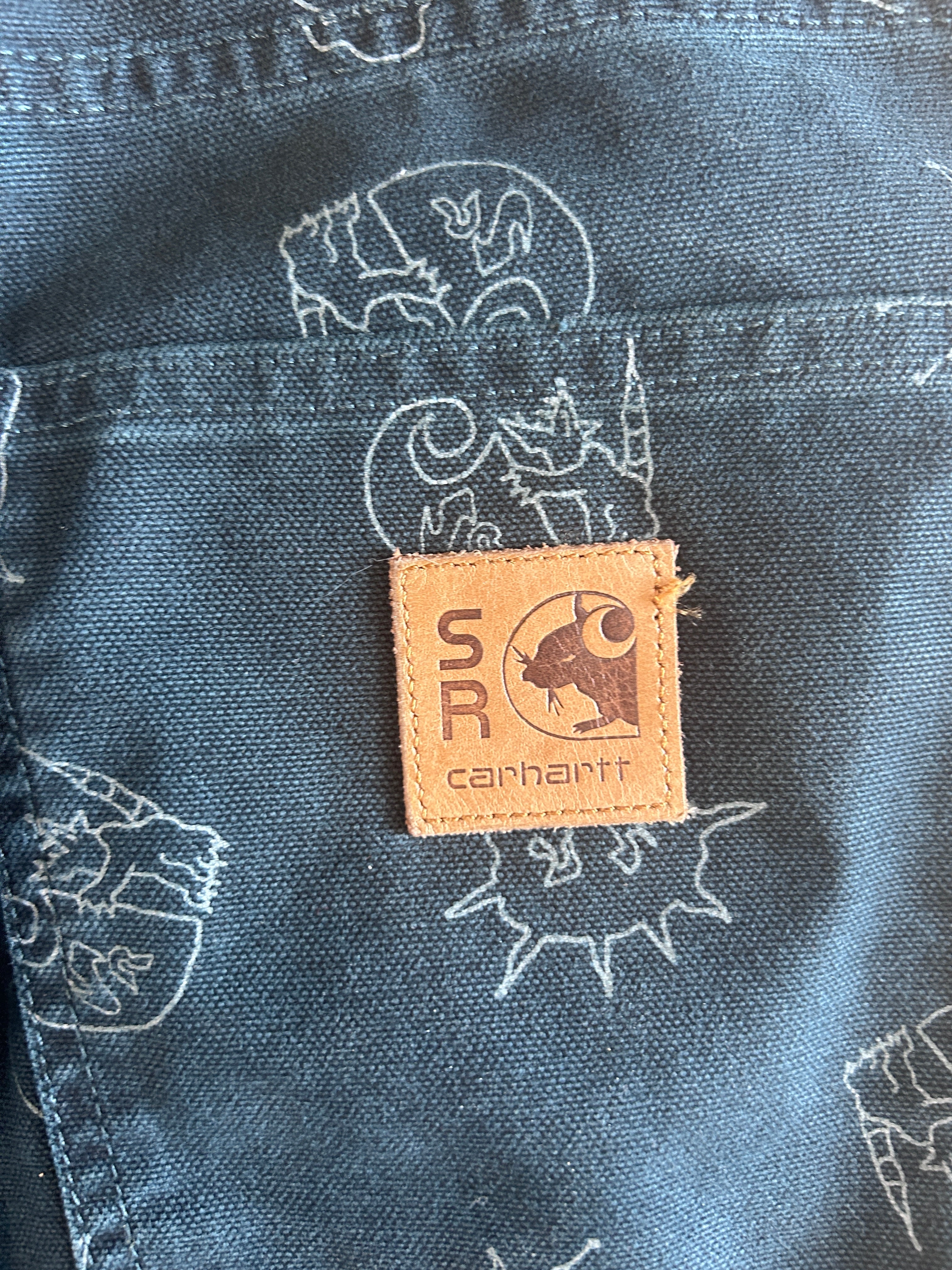 Carhartt stray rats collab jeans 30x32
