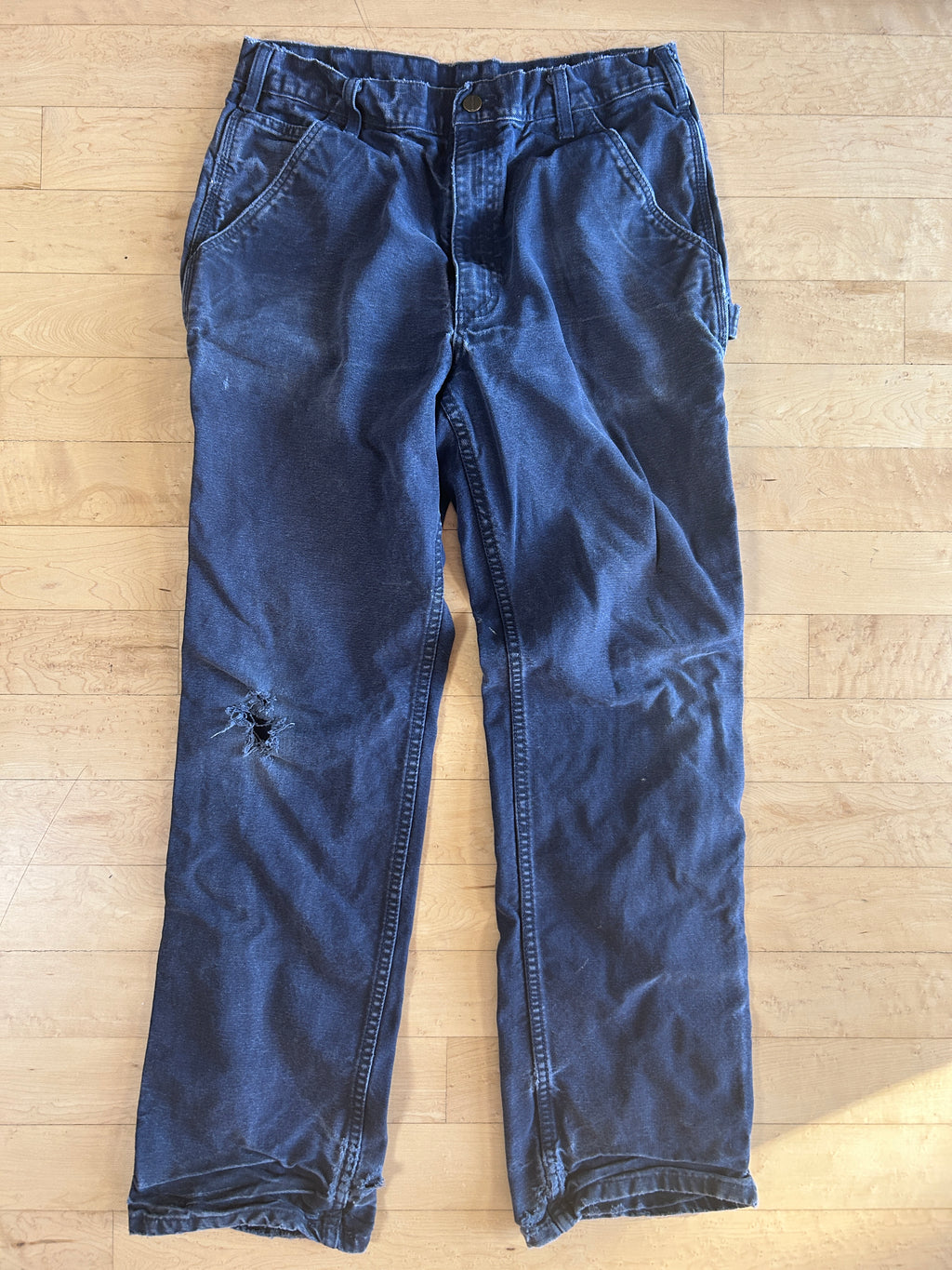 Carhartt jeans 33x34 blueish purple