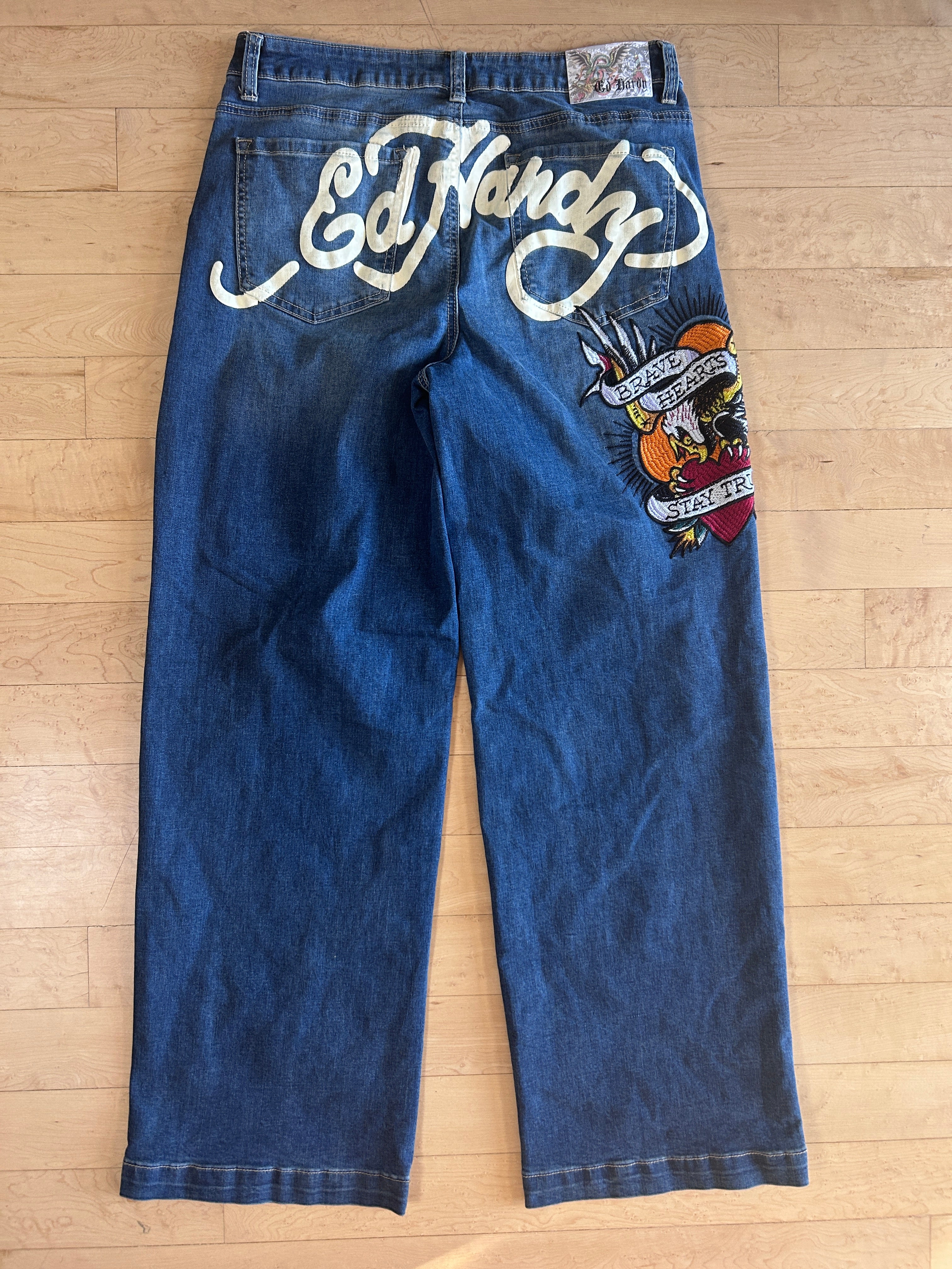 Authentic ed hardy jeans 32x32 men’s