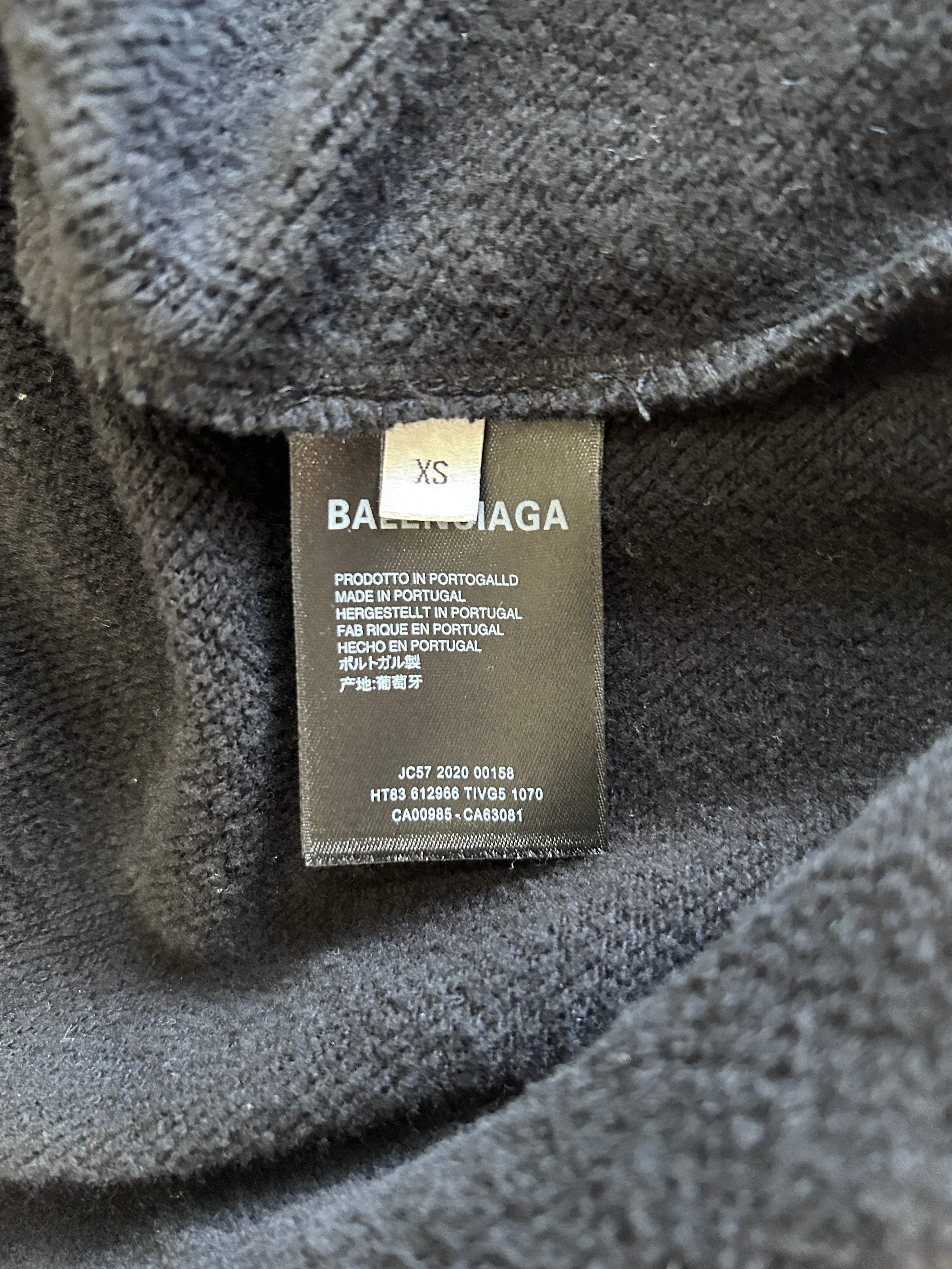 Balenciaga “my name is Demna” hoodie size large