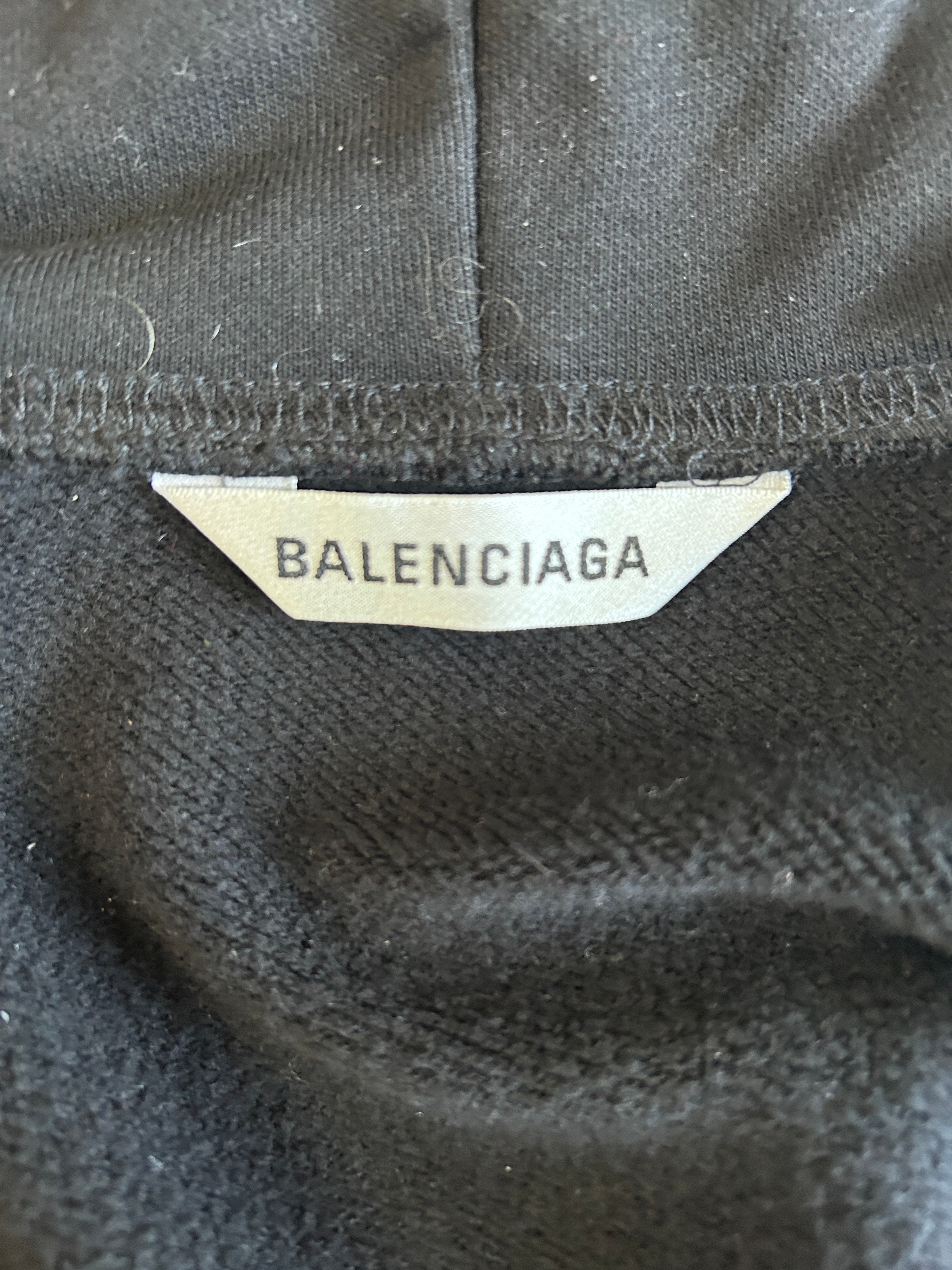 Balenciaga “my name is Demna” hoodie size large