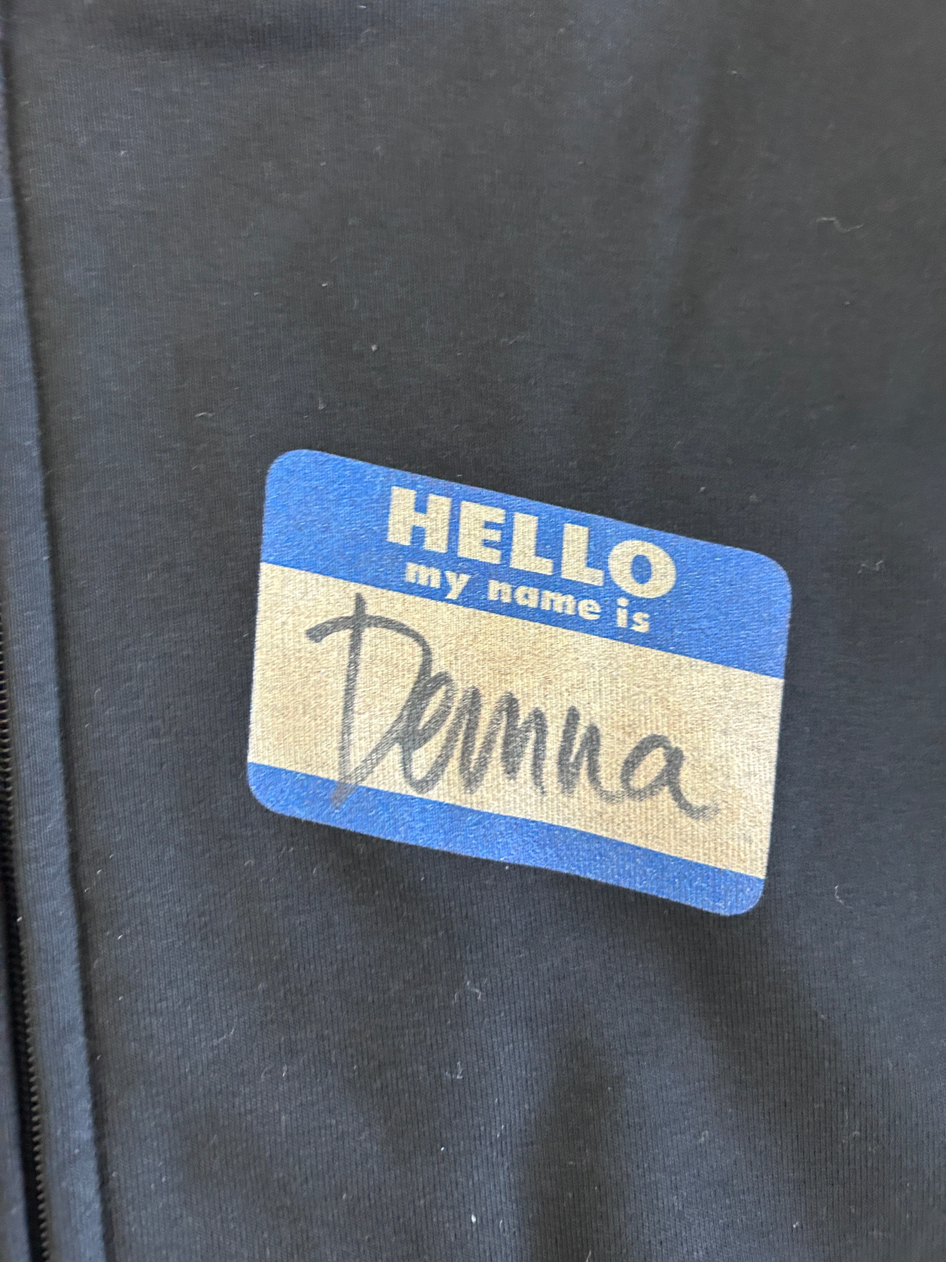 Balenciaga “my name is Demna” hoodie size large