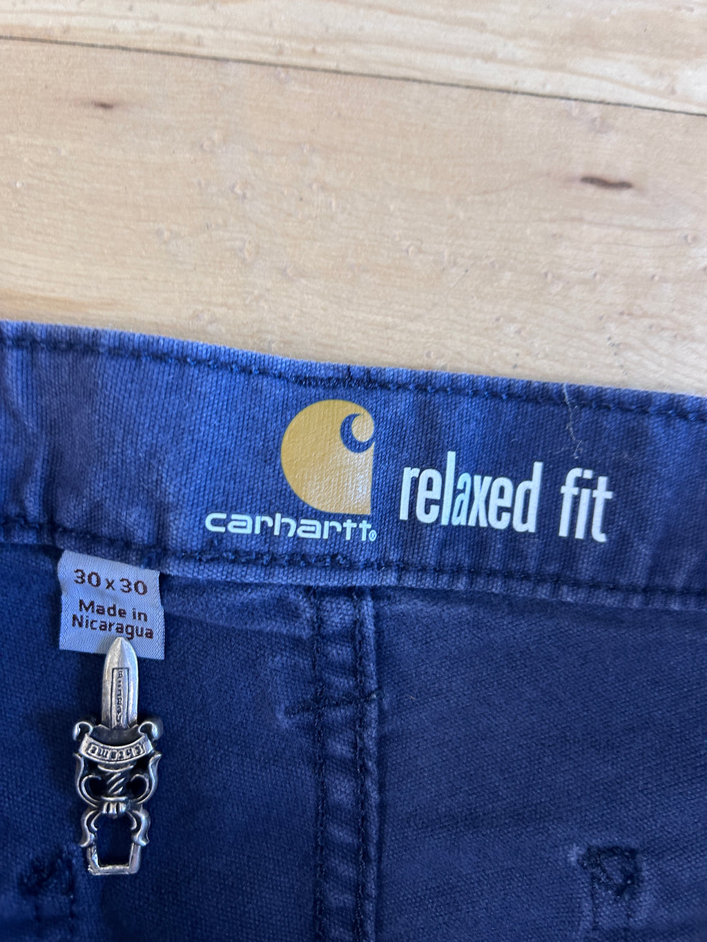 Carhartt blue relaxed fit jeans 30x30