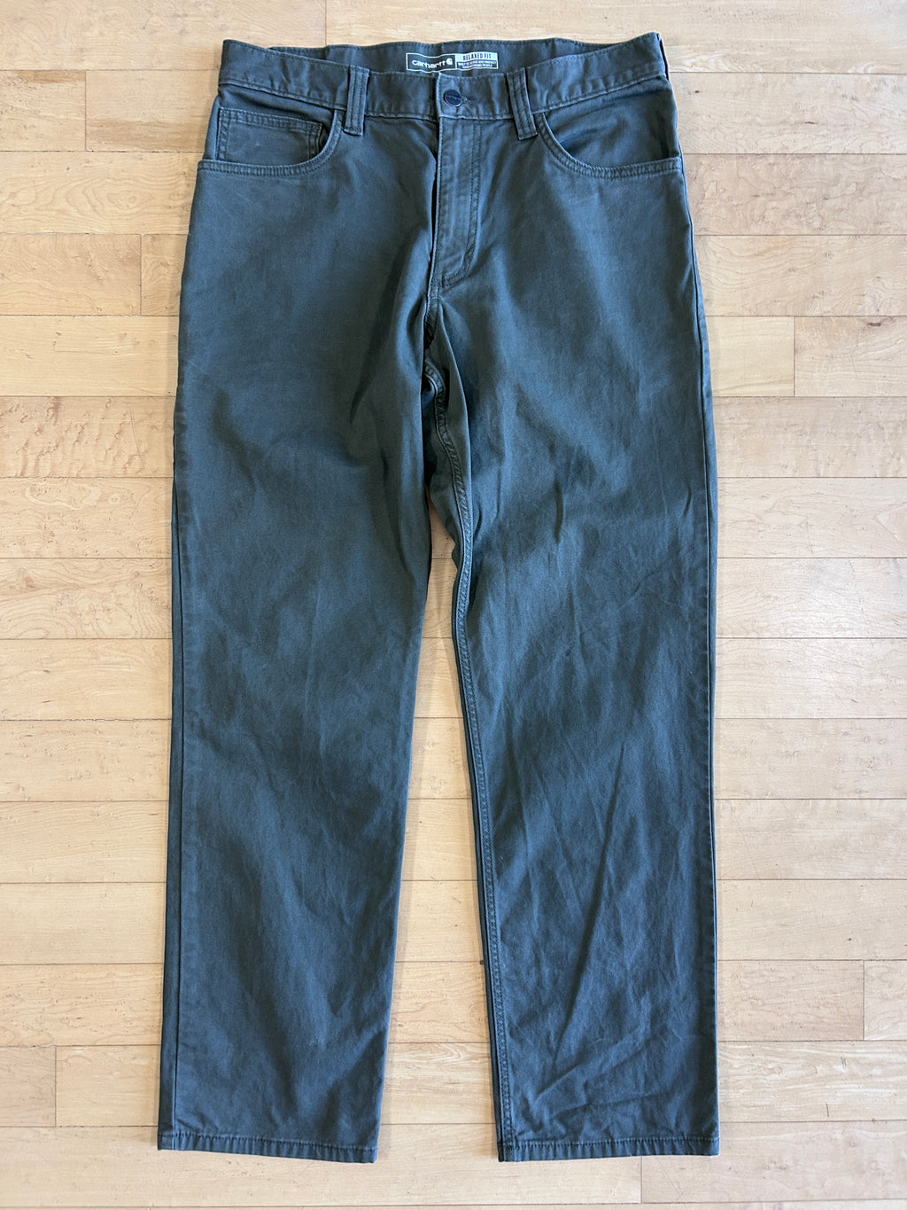 Relaxed fit 32x32 green Carhartt