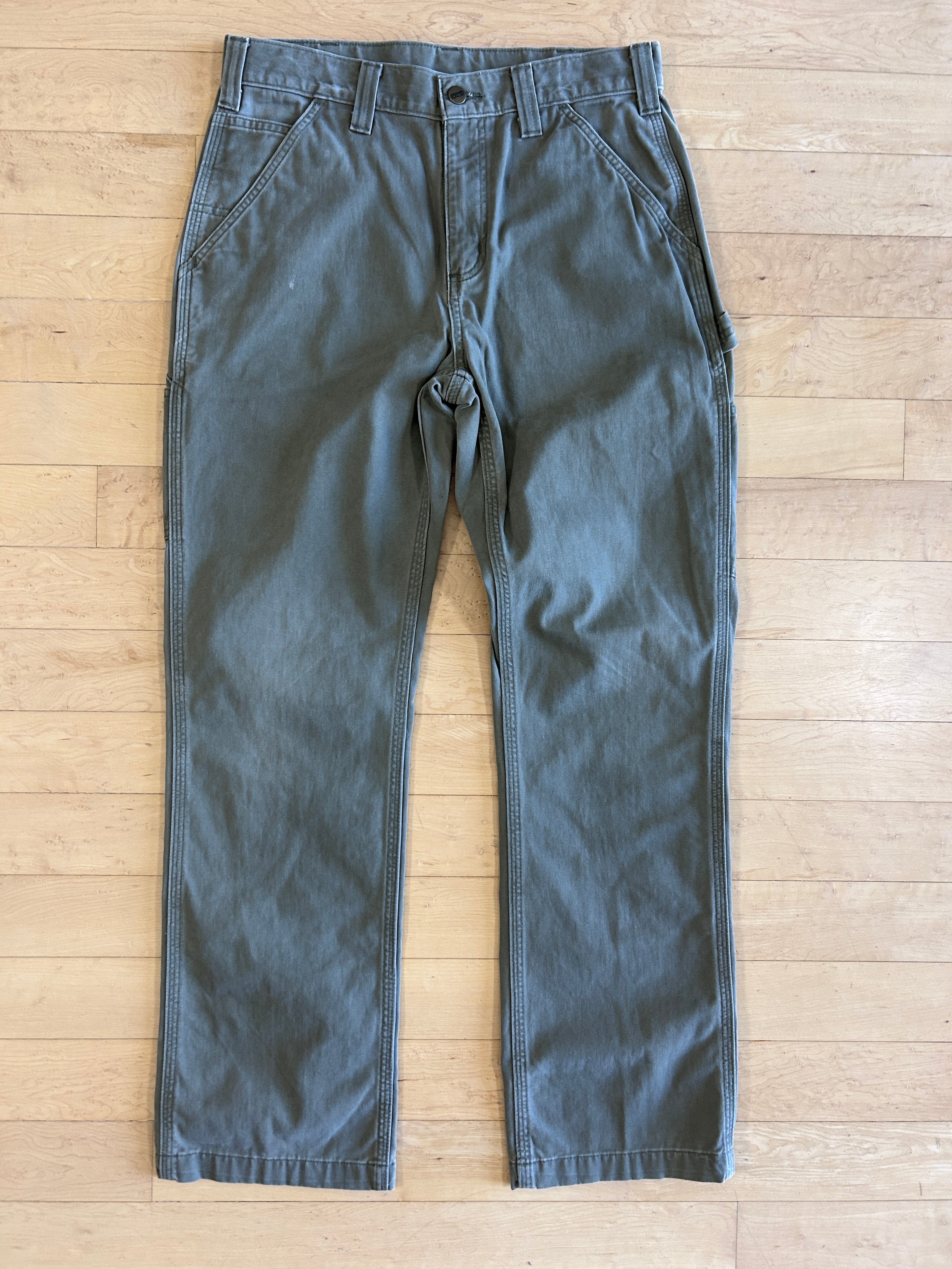 Carhartt green jeans 32x32