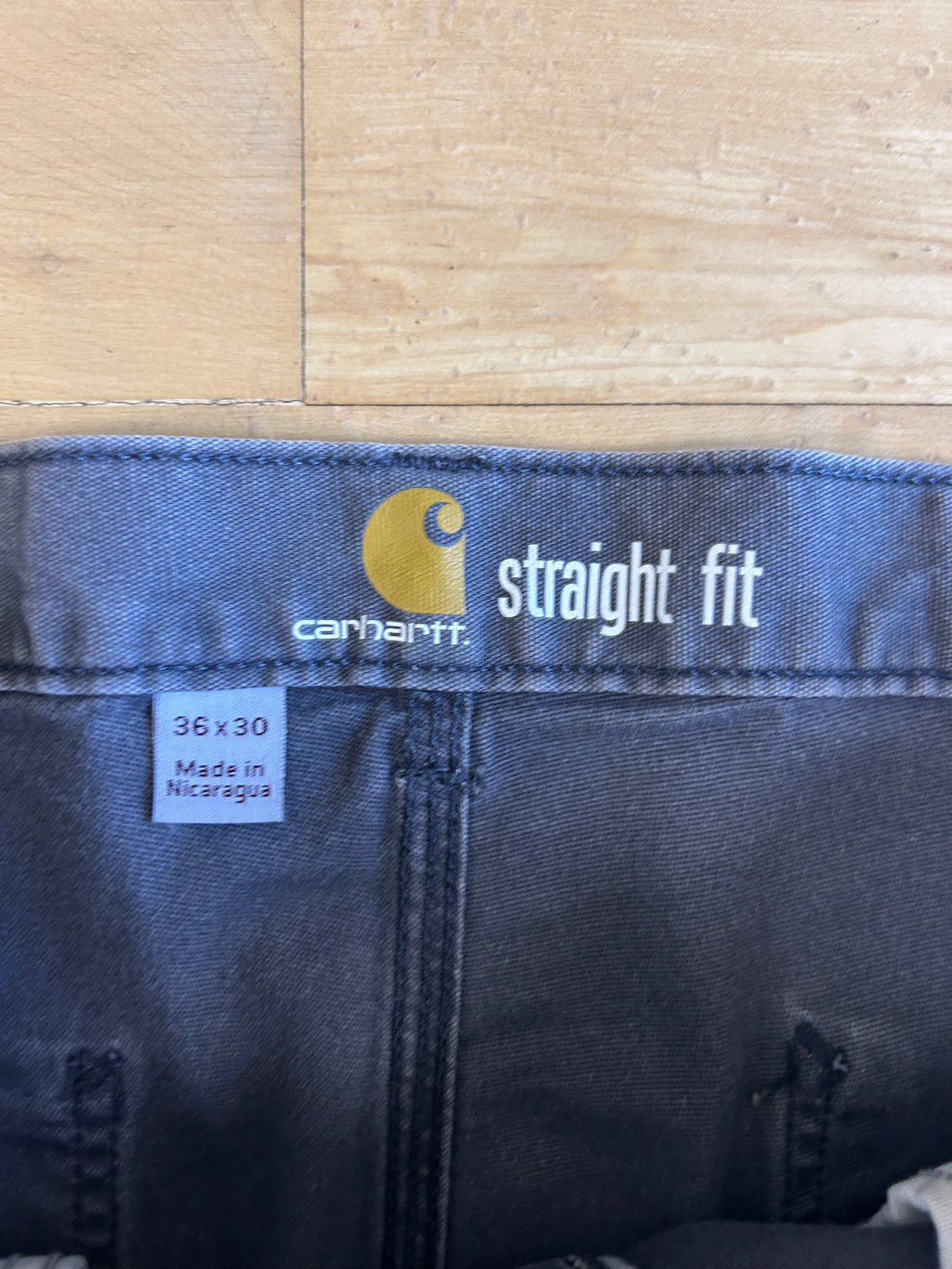 Straight fit blue jeans 36x30