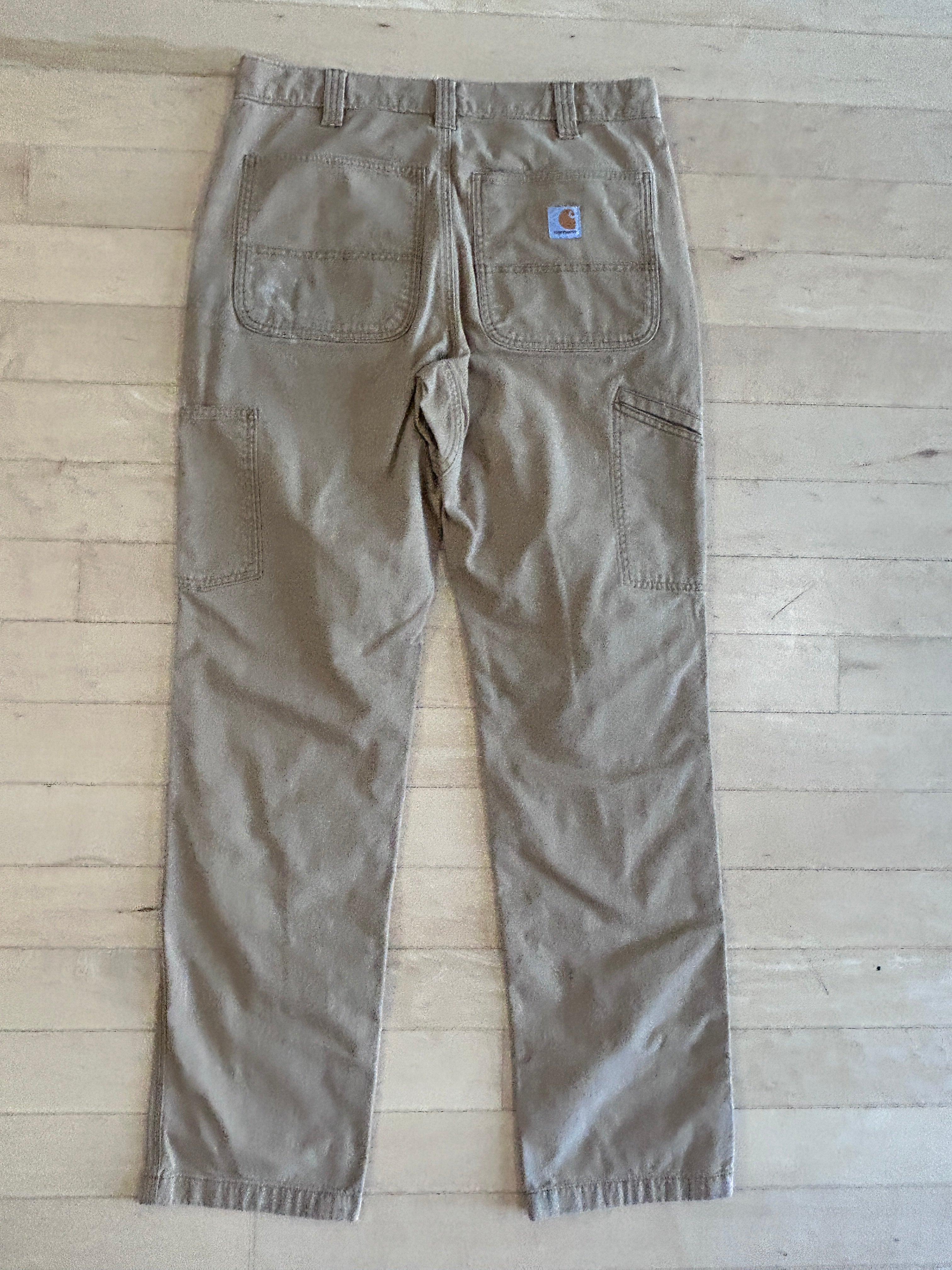 Carhartt double knee 32x34 beige