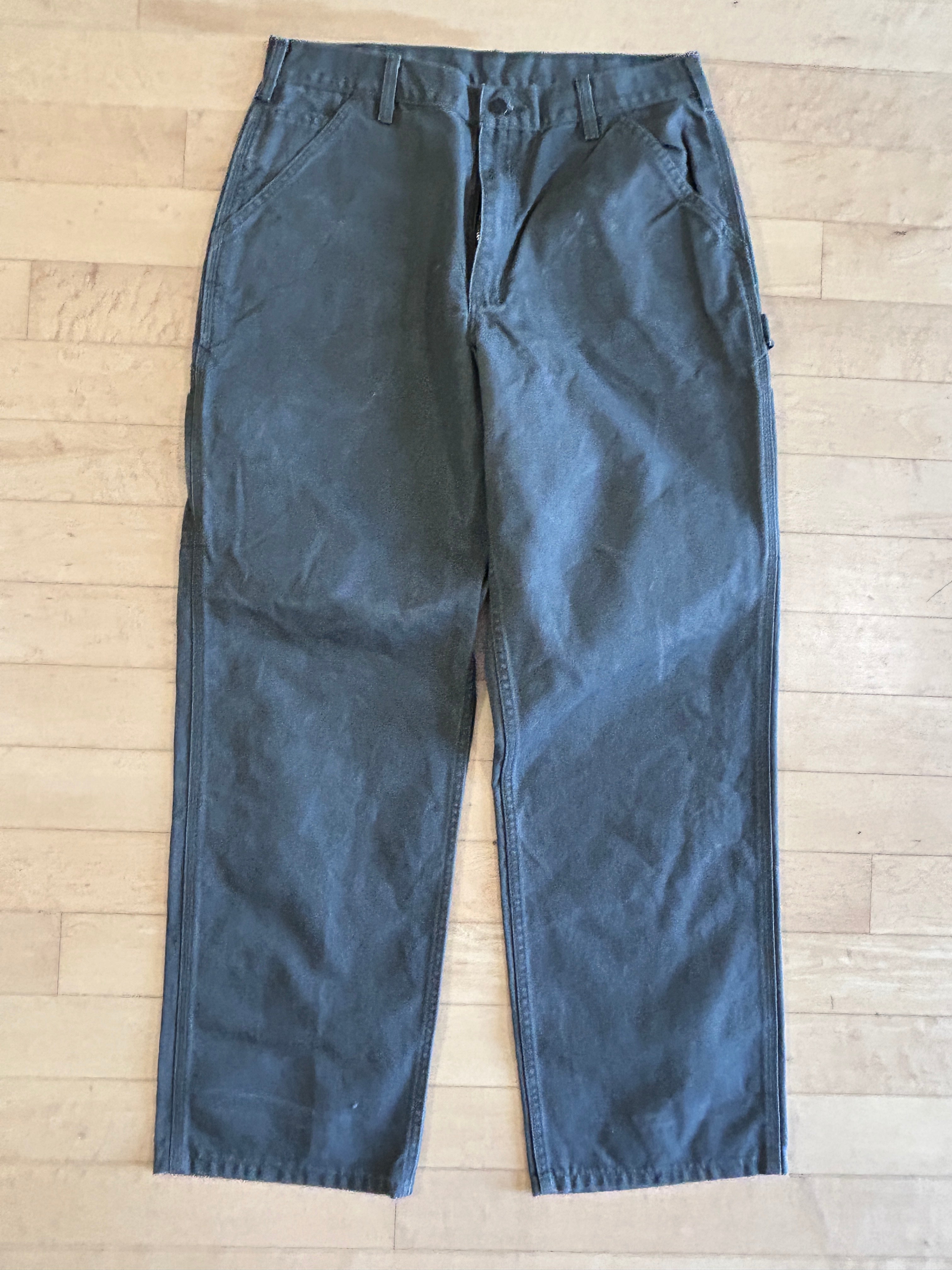 Greenish blue carhartt 34x32